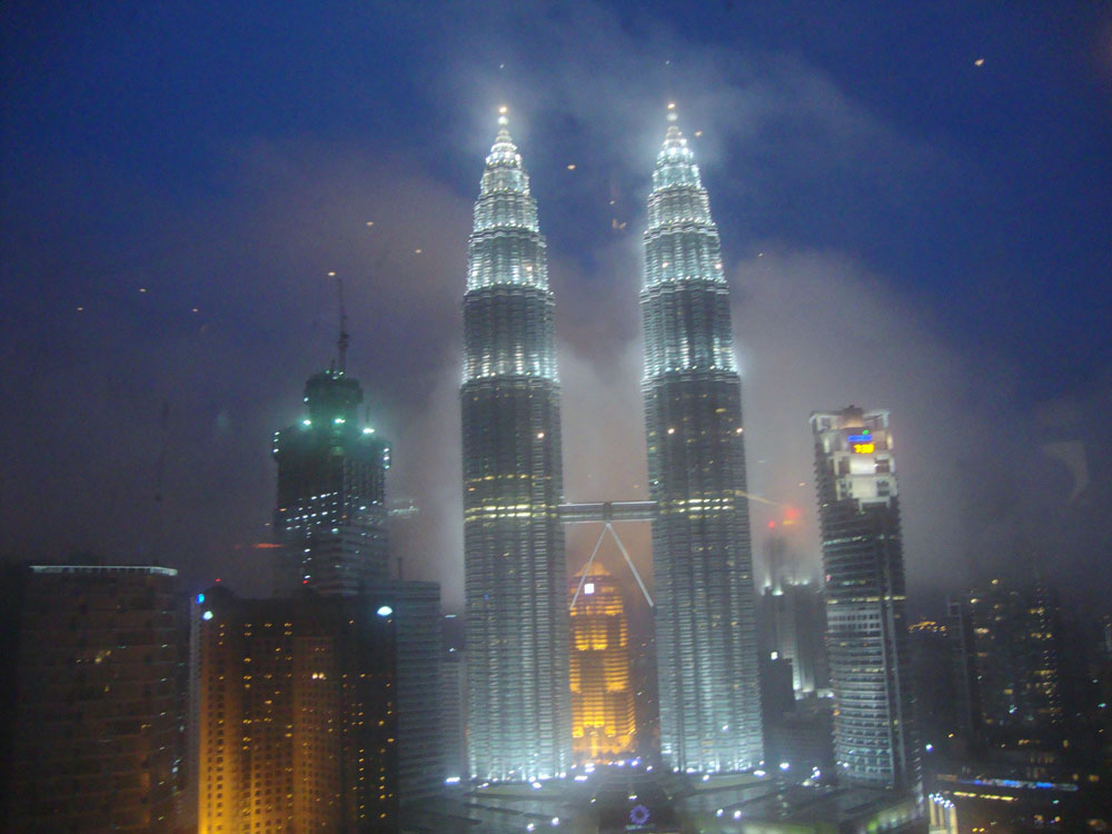 Bilder der Petronas Towers in Kuala Lumpur, Malaysia